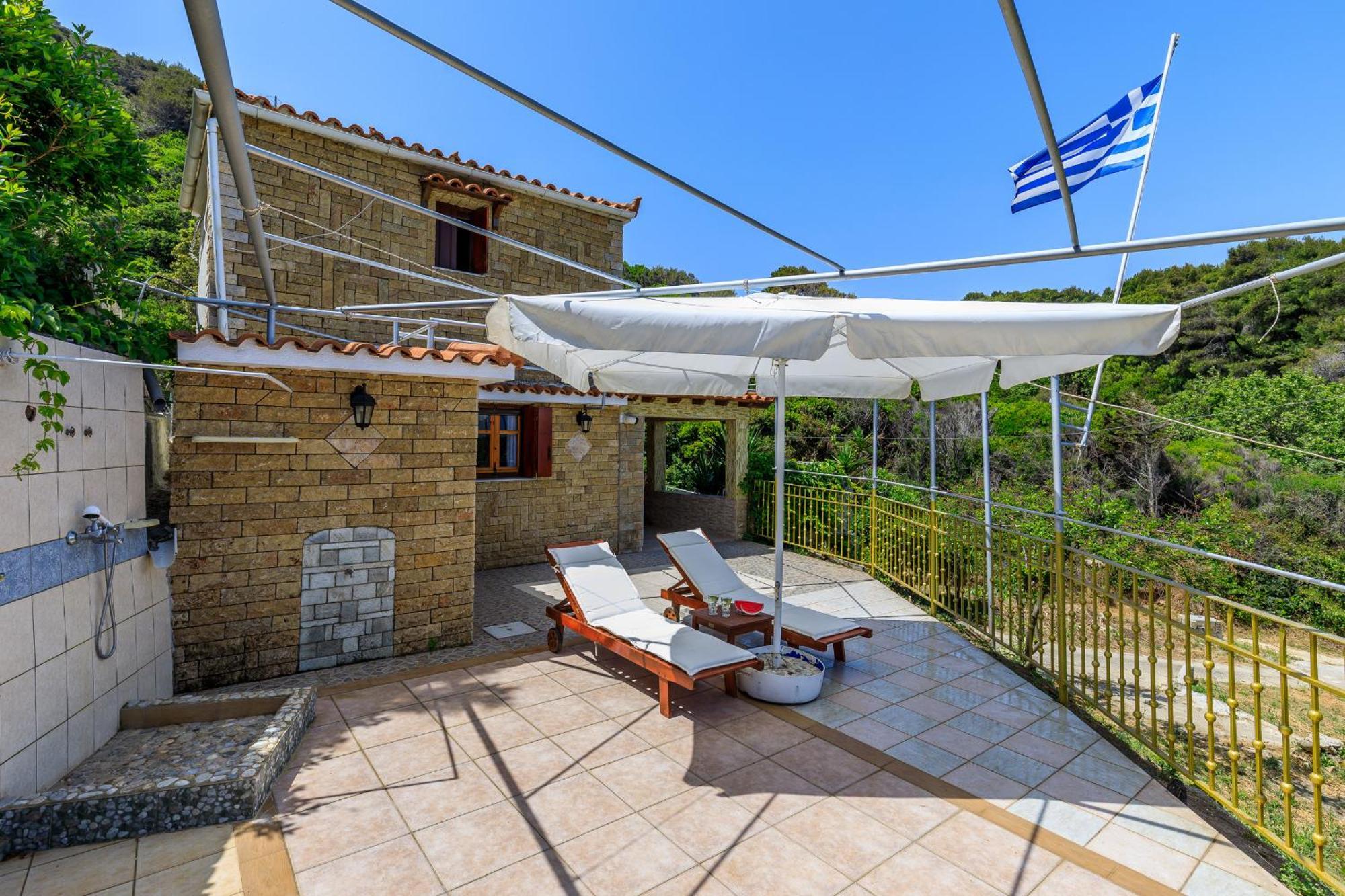 Nerissa Cottage - Skopelos Glossa Atheato Екстер'єр фото